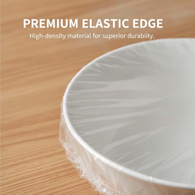 500 Bowl Covers for Bread Proofing, Elastic Food Covers for Bowls, 500 | Bread Proofing, Reusable Design, Fits Various Bowls, 100 Count, Elastic Edge - Image 7