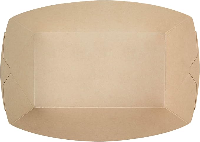 Restaurantware Paper Food Boat 200 Pack 2 lb Leak-Resistant Disposable Boat Tray Appetizer Serving Tray Durable Kraft Ideal For Rustic Food Presentation - Image 15