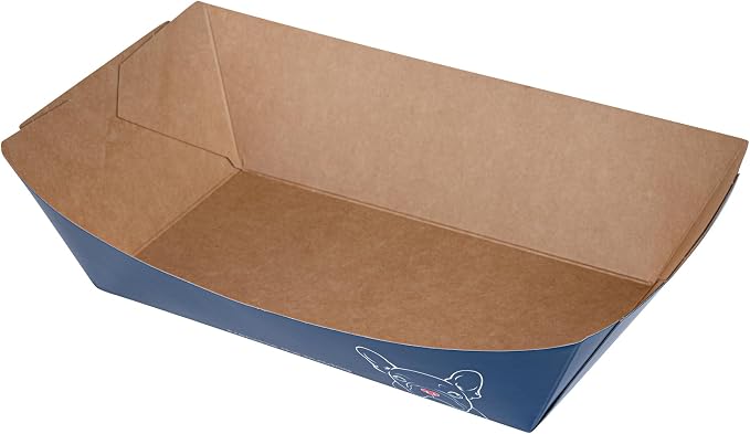 Restaurantware Paper lb Frenchie Food Tray Boat, 200 Pack - Image 8