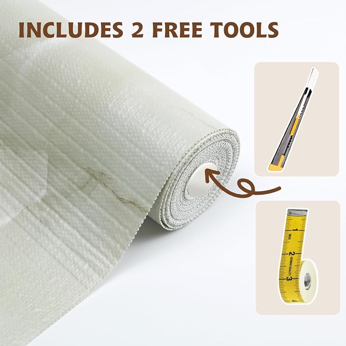 2-Layer Drawer and Shelf Liner for Kitchen Cabinet: 17in X 30Ft Non Slip - Image 6
