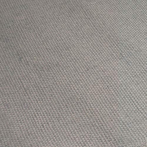 BambooMN Gray 15" x 88" Vintage Burlap Table Runner for Rustic Wedding Bridal Shower Bachelorette Graduation Party Table Decor Decorations, 10 Pieces - Image 4