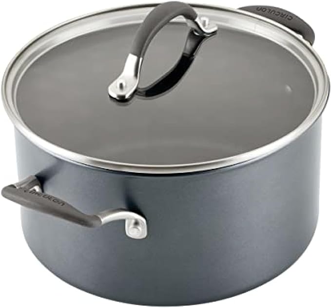 Circulon A1 Series Induction Pots and Pans Cookware Set, 9-Piece, Graphite - Image 4