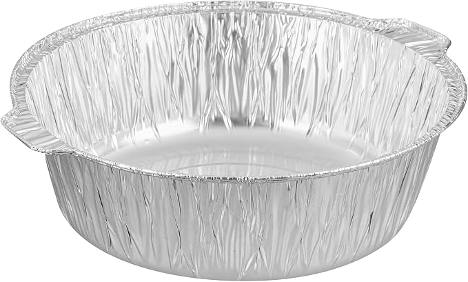 Foil Lux 8.5 Quart Pans And Lids, 50 Disposable Pots With Lids - Oven-Ready, Stove Compatible, Aluminum Foil Baking Pans, Freezable, For Outdoor Camping, Vacation, Picnic, And More - Restaurantware - Image 15