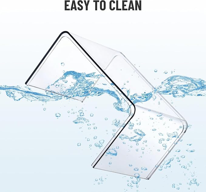 Bobomoment Clear Cabinet Organizer, Stackable Shelf Organizer Set of 4 - Image 8