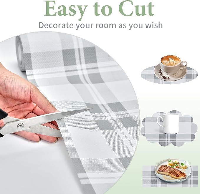 Drawer and Shelf Liner for Kitchen Cabinet: 17 in X 20 Ft Non Slip - Image 8