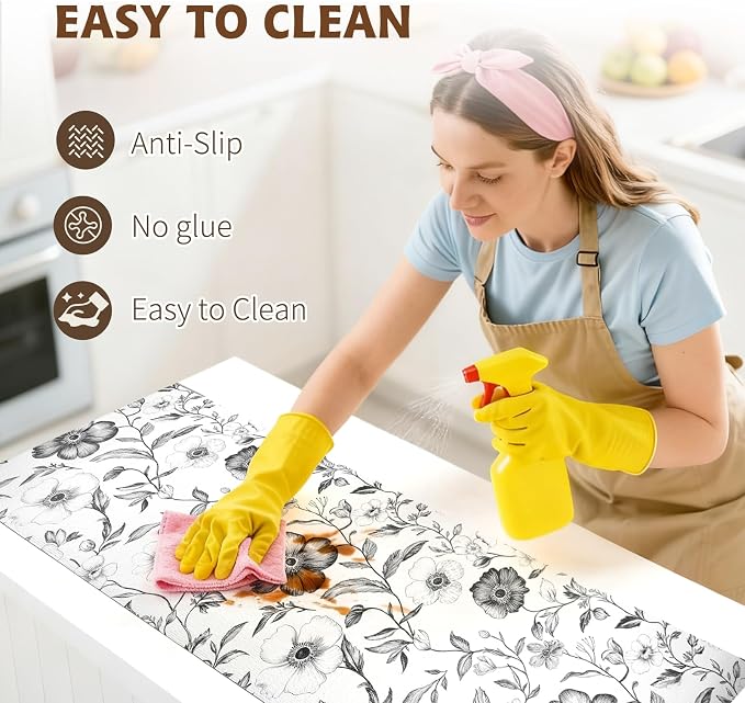 2-Layer Drawer and Shelf Liner for Kitchen Cabinet: 17 X 20FT - Image 5