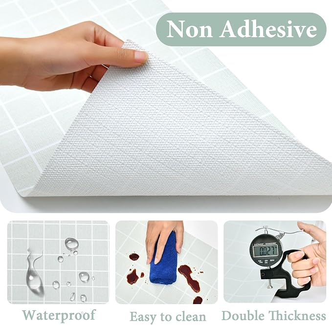 Drawer and Shelf Liner for Kitchen Cabinet: 17 in X 20 Ft Non Slip - Image 5