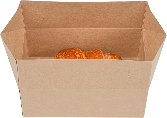 Restaurantware Takeout Container With Fast Top 400 Count 47 Ounce Paper Spill-Resistant Food Box Greaseproof Lunch Box Durable Kraft Rectangular 7.01 x 4.49 x 2.76 Inch Kraft Box - Image 12