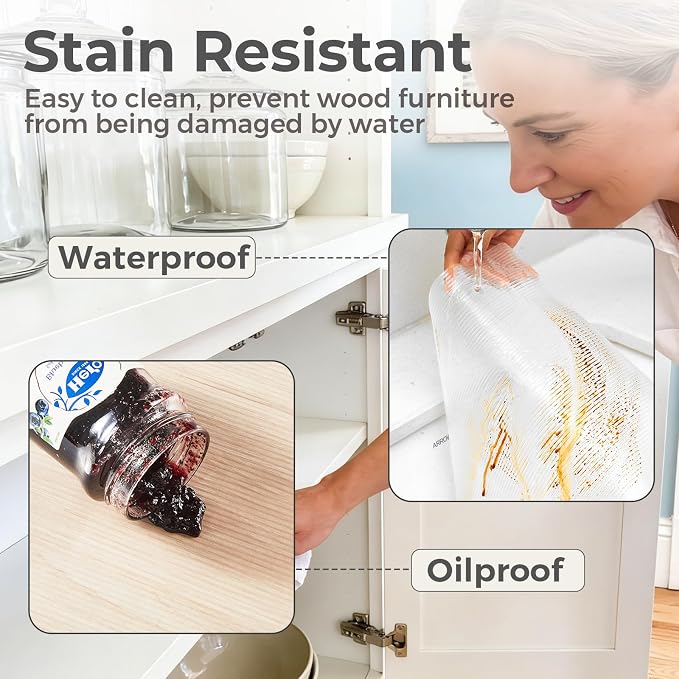 100% EVA Shelf Liner Waterproof Non Adhesive, 20" x 240", Ribbed - Image 5