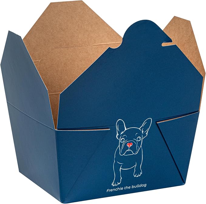 Restaurantware 30 oz Paper Rectangle 1 Bio Box Take Out Container, 50 Ct - Image 10