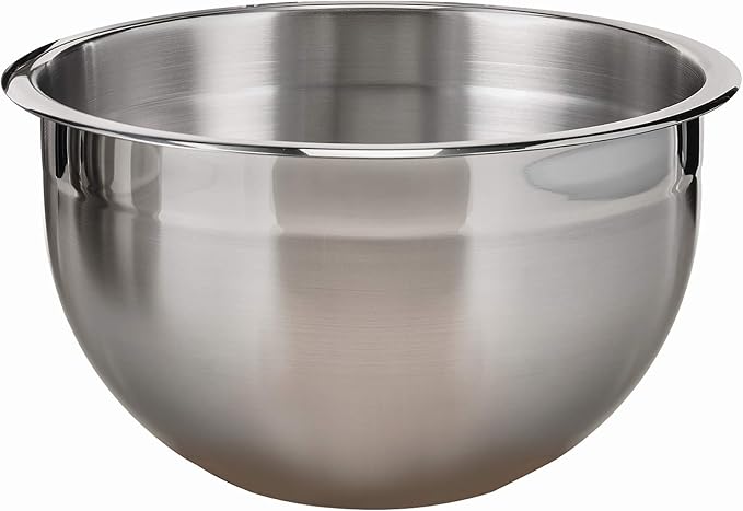 Tramontina Gourmet 8-Quart Stainless Steel Mixing Bowl | Ideal for Salads, Preparing and Serving, Dishwasher-Safe by Tramontina