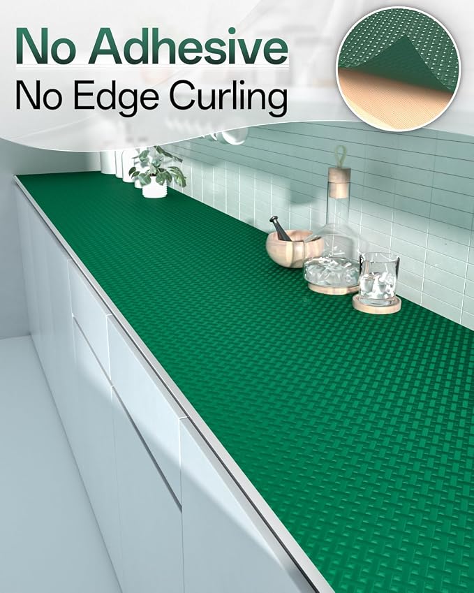 GTJ Shelf and Drawer Liner for Kitchen Cabinet Non-Adhesive Non Slip - Image 4