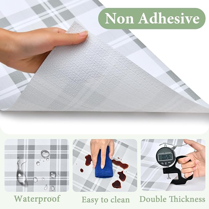Drawer and Shelf Liner for Kitchen Cabinet: 17 in X 30 Ft Non Slip - Image 5