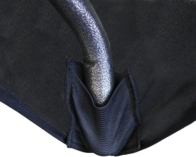 YOUR CHAIR COVERS Rectangular Spandex Table Covers 4ft Fitted Tablecloth Wedding Event Patio Decorations Elastic Fabric Stretch Tables Cover for 4 ft Folding Table (Black) - Image 3