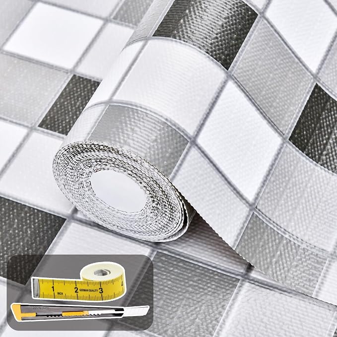 Drawer and Shelf Liner for Kitchen Cabinet: 23.6 in X 20 Ft Non Slip by Kimhan