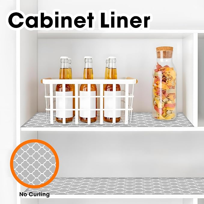 Drawer and Shelf Liner for Kitchen Cabinets Non-Adhesive Non-Slip - Image 7