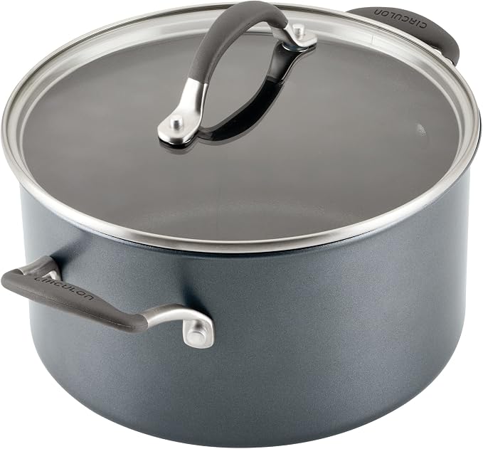 Circulon A1 Series with ScratchDefense Technology Nonstick Induction Cookware/Pots and Pans Set, 10 Piece - Graphite - Image 9