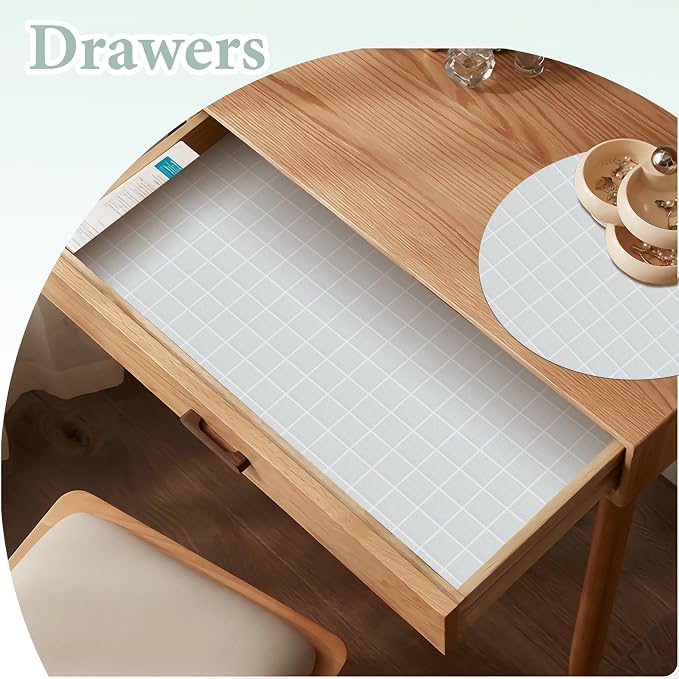 Drawer and Shelf Liner for Kitchen Cabinet: 17 in X 20 Ft Non Slip - Image 6