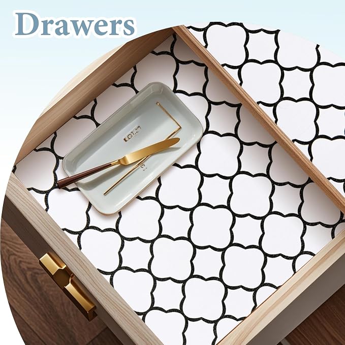 Shelf Drawer Liners for Kitchen Cabinets 12 in X 20 Ft Drawer Liner - Image 8