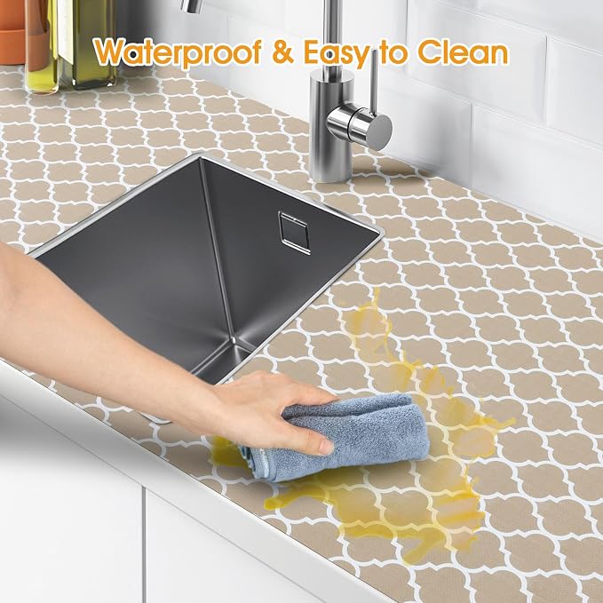 Shelf and Drawer Liner for Kitchen Cabinet Non-Adhesive Non Slip - Image 4