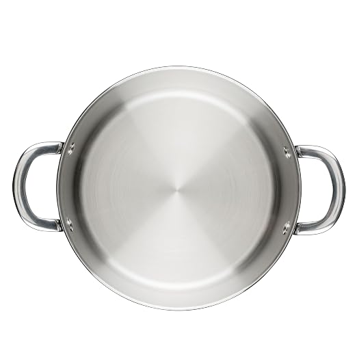 Farberware Millennium Stainless Steel Stockpot with Lid, Induction Ready, Compatible with All Cooktops, Metal Utensil Safe, 8 Quart Dutch Oven, Dishwasher Safe - Stainless Steel - Image 10