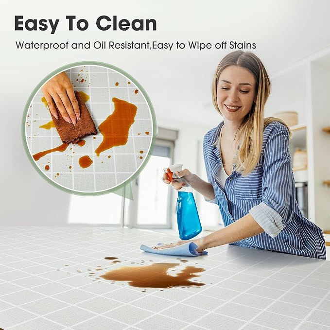 Beautysaid Shelf and Drawer Liner for Kitchen Cabinet Non Adhesive Non Slip - Image 3