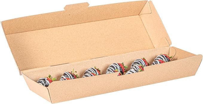 Restaurantware Clamshell Take Out Container 100 Pack of 11.3 x 3.4 x 2.8 Inch Paper Sustainable Take Out Box Grease-Resistant Food Box Kraft Burgers and Sandwiches Container - Image 8