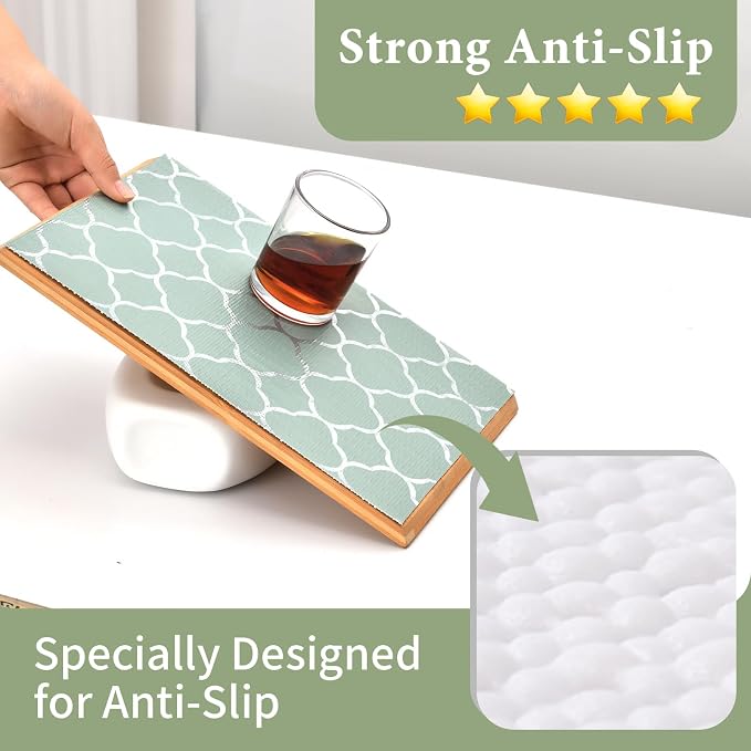 Shelf Liners for Kitchen Cabinets Non Adhesive Drawer Liner 12in x 30FT - Image 2
