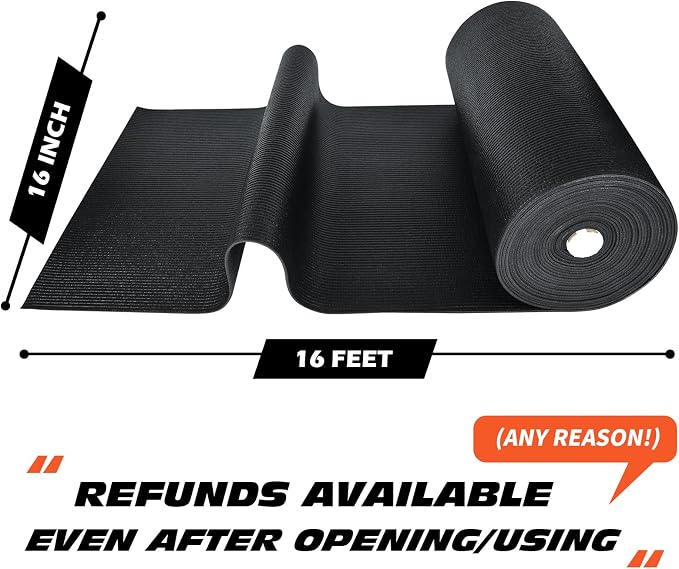 Professional Grade Tool Box Liner Heavy Duty Non-Slip Drawer Liner Black - Image 5