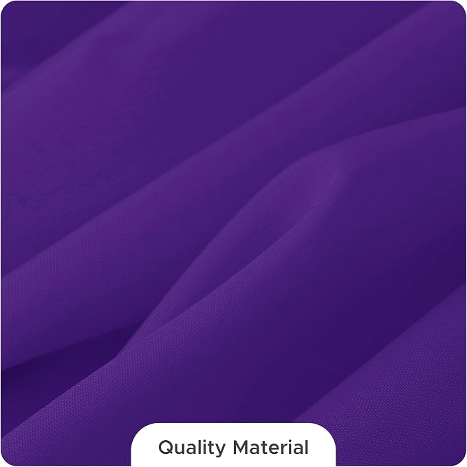 Fitable 8 Pack Purple Tablecloths 60x102 Inch for 6 Ft Rectangle Tables - Image 3