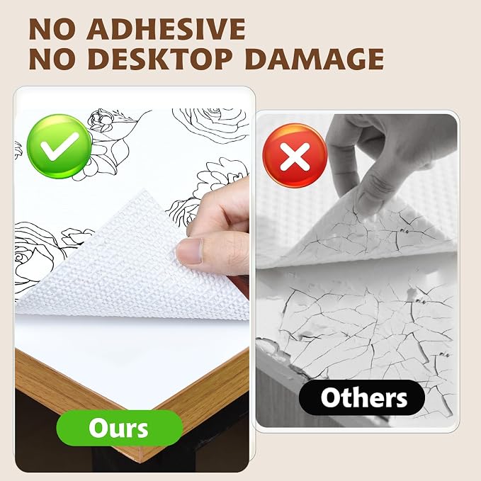 Shelf Liners for Kitchen Cabinets 11.8in x 20FT Non Adhesive Drawer Liner - Image 5