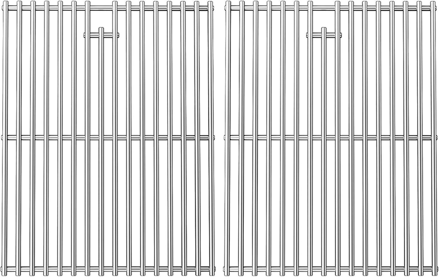 Orgneas 17 Inch Grill Grates for Home Depot Nexgrill 720-0830H, 720-0830D, 720-0783E, 720-0783C, Stainless Steel Cooking Grate Replacement Parts for Uniflame, Kenmore, Nexgrill 4&5-Burner Gas Grills