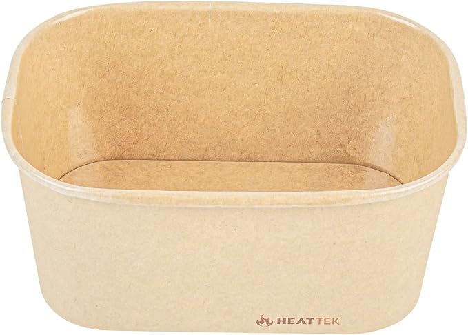 Heat Tek 34 Ounce To Go Containers 100 Greaseproof Serving Containers- Durable For Oven, Microwave And Freezer Use Stackable Kraft Paper Disposable Food Container For Takeouts- Restaurantware - Image 11