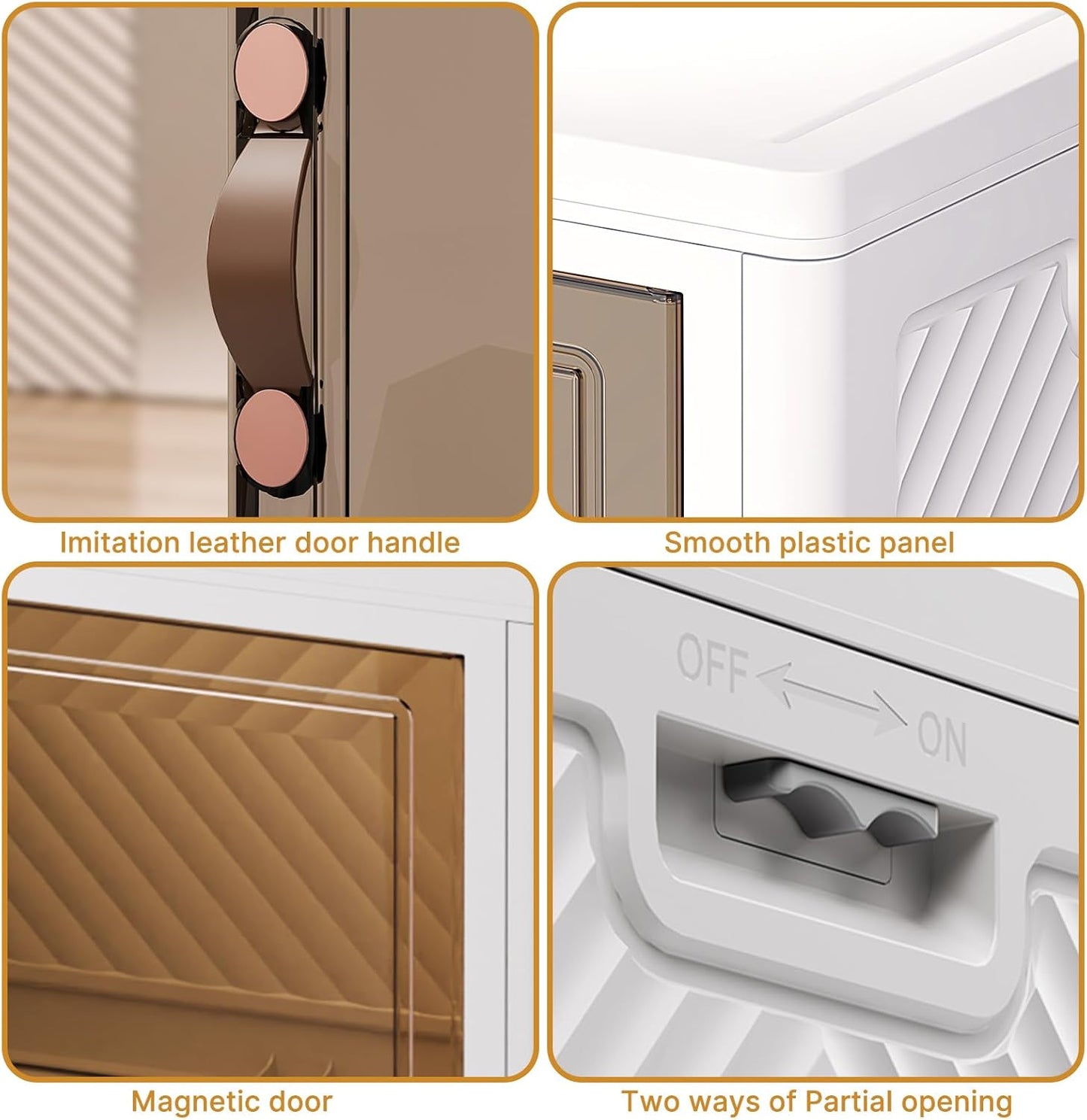 Extra Large Stackable Storage Bins with Lids and Wheels, Foldable Collapsible Closet Organizers,960QT-120QT/30GAL*8Pack Plastic Stackable Storage drawers for bedroom Dorm