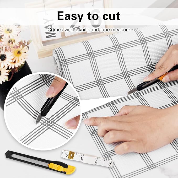 Drawer and Shelf Liner for Kitchen Cabinet Non-Adhesive 18in x 10FT - Image 4