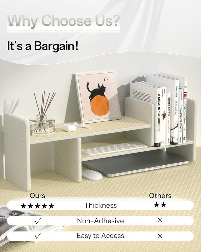 GTJ Shelf and Drawer Liner for Kitchen Cabinet Non-Adhesive Non Slip - Image 3