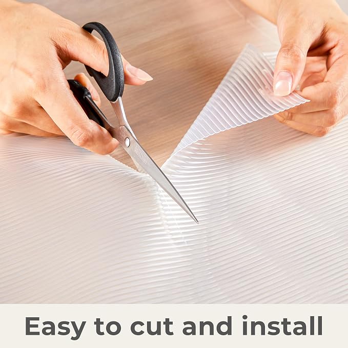 100% EVA Shelf Liner Waterproof Non Adhesive, 20" x 240", Ribbed - Image 4