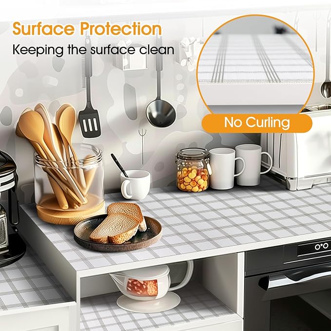 Shelf and Drawer Liner for Kitchen Cabinet Non-Adhesive Non Slip - Image 3