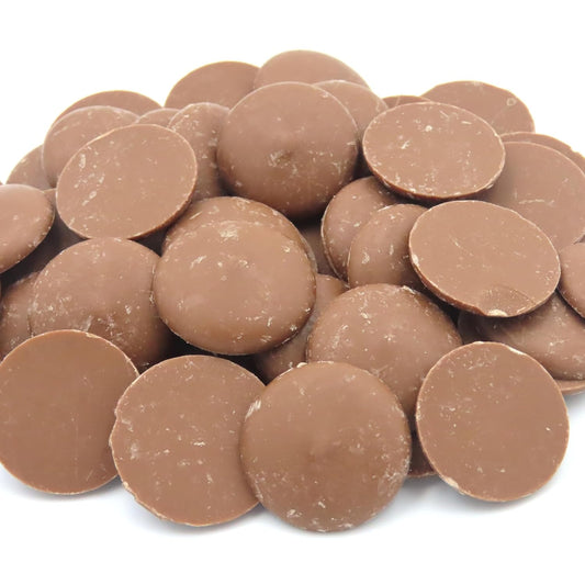 MERCKENS Coating Wafers, Milk Melting Chocolate, Cocoa Lite, 5 Pound Package