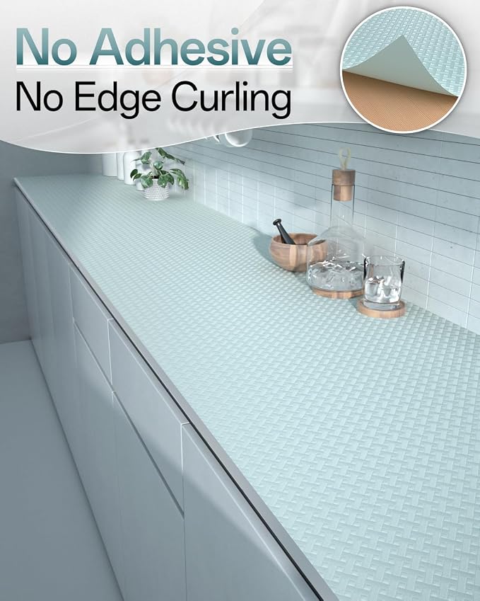 GTJ Shelf and Drawer Liner for Kitchen Cabinet Non-Adhesive Non Slip - Image 4
