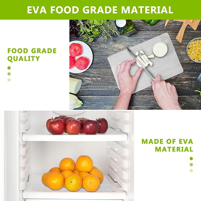 Anze Shelf Liner for Kitchen Cabinets Refrigerator, Transparent - Image 5