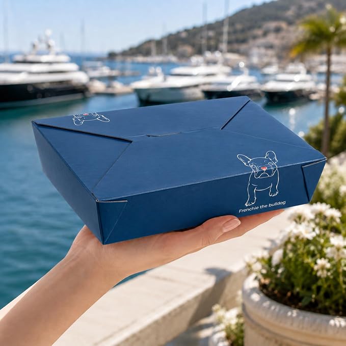 Restaurantware-Bio Tek 8.5 x 6.2 x 1.9 Inch Food Containers, 200 Durable Takeaway Boxes - Disposable, Sturdy, Frenchie Paper 49 Ounce Takeout Boxes, Rectangle, For Takeouts And Delivery, Or Picnics - Image 5