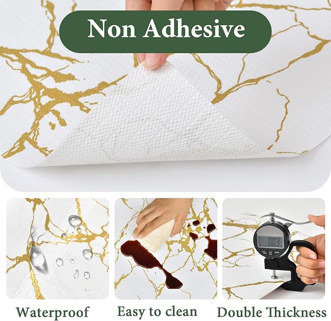 Drawer and Shelf Liner for Kitchen Cabinet Non Slip Waterproof - Image 4
