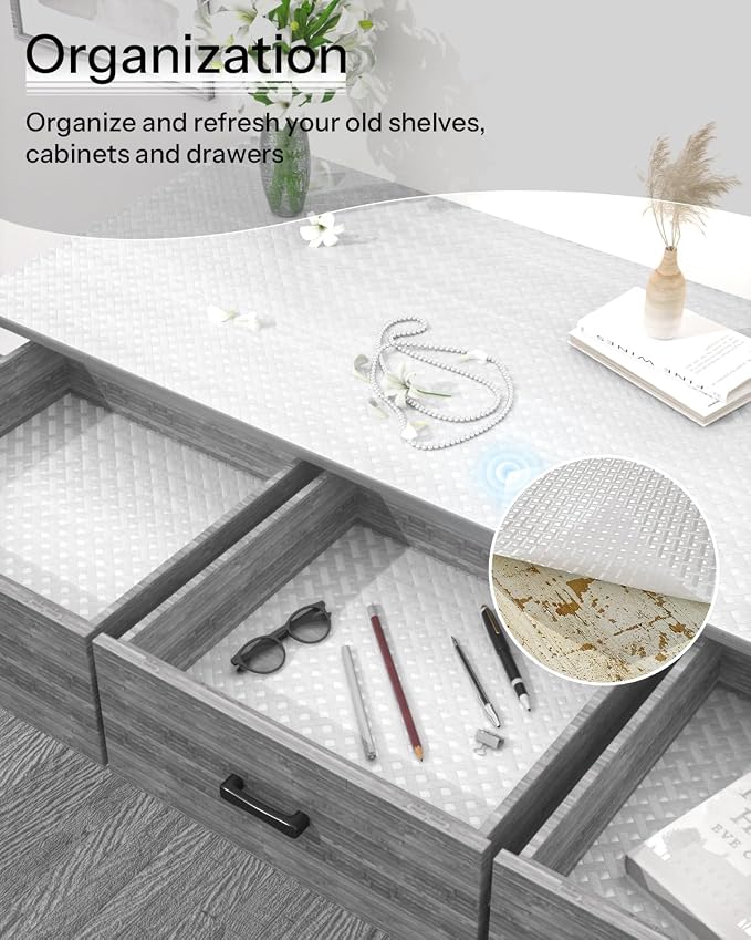 GTJ Shelf and Drawer Liner for Kitchen Cabinet Non-Adhesive Non Slip - Image 5