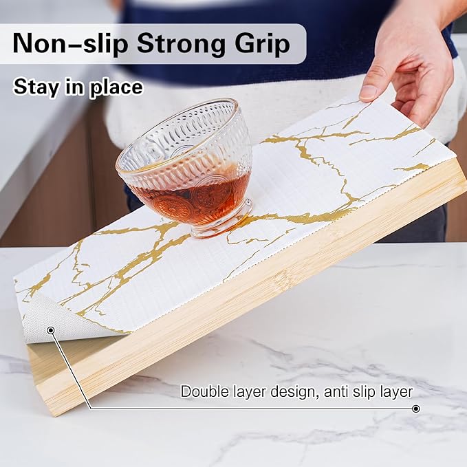 Drawer and Shelf Liner for Kitchen Cabinet Non-Adhesive 18in x 20FT - Image 2