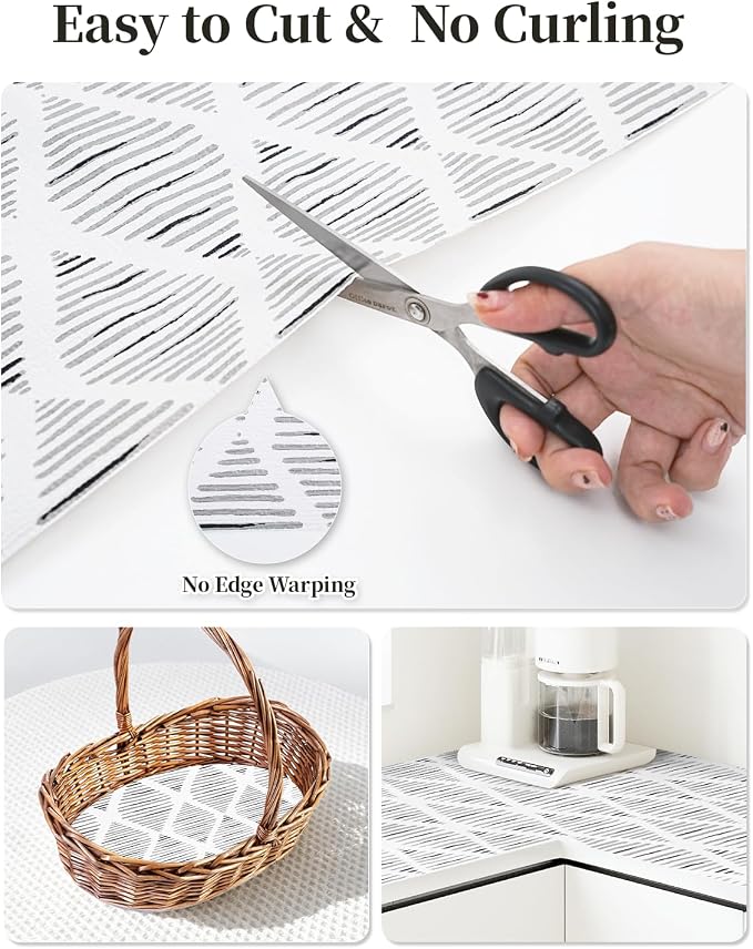 Drawer and Shelf Liners for Kitchen Cabinets Non-Adhesive - Image 5