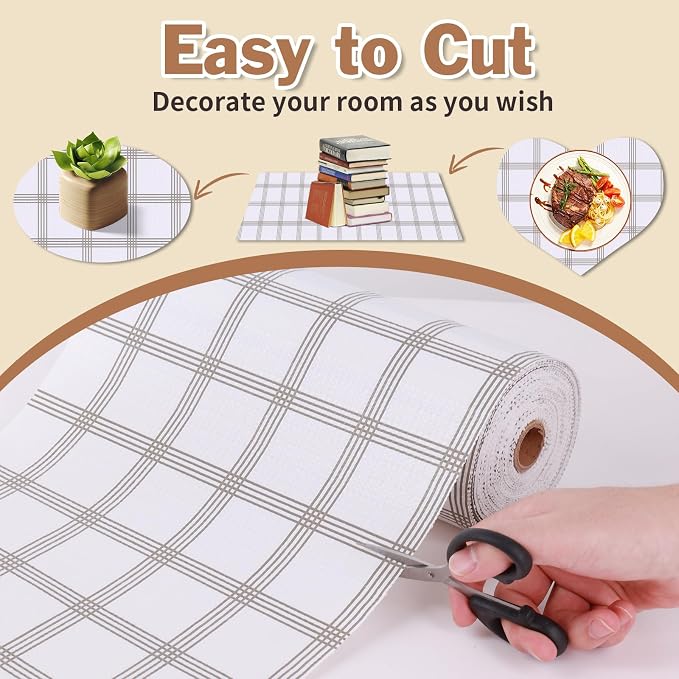 Shelf Liners for Kitchen Cabinets 12in x 30FT, Non Adhesive Drawer Liner - Image 4