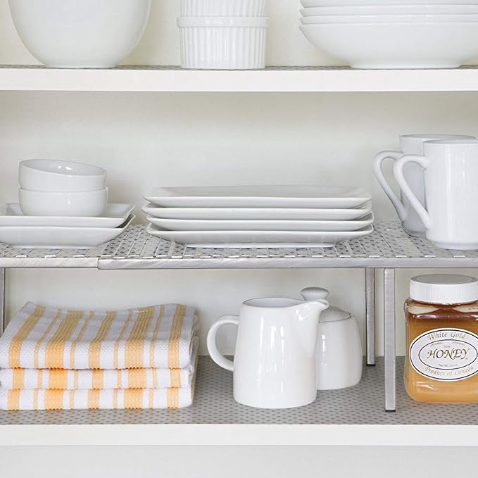 Shelf Liners for Kitchen Cabinets, 17.5"x 196.8" Non Stick Drawer Mat Clear - Image 5