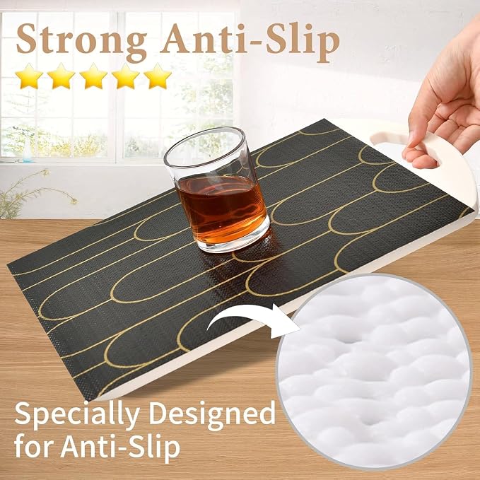 Shelf Liners for Kitchen Cabinets Drawer Liner 23.6in x 20FT Non Adhesive - Image 2