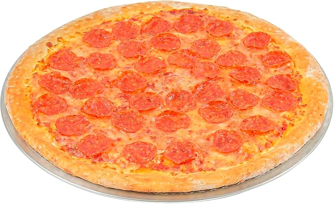 Restaurantware 14 Inch Aluminum Pizza Screen Pack of 72 Mesh Baking Tool For Crispy Crust, Lightweight Stackable Seamless Rim Rust-Resistant Baking Screen, Reusable for Pizzerias, Home Oven Use - Image 2
